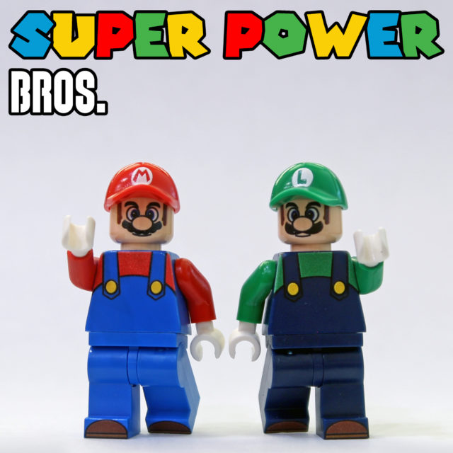 Custom LEGO Minifigures LEGO SUPER POWER BROS preorder 